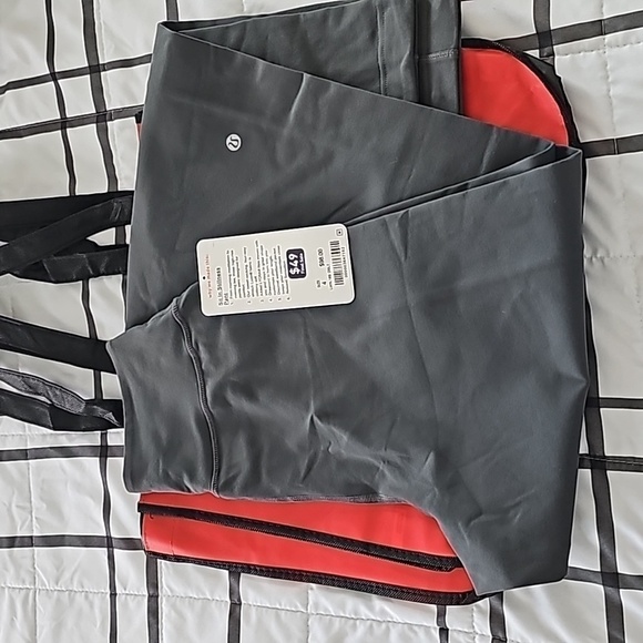 * NWT Lululemon GREY Sit In Stillness Pant Size 4 GREY High Rise Wide Leg Pant - Picture 9 of 10